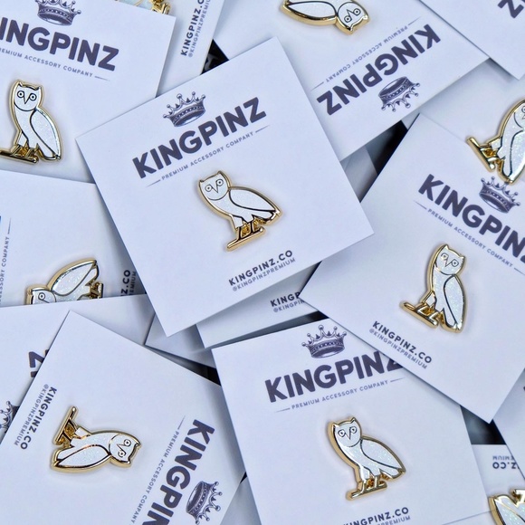 OVO Lapel Pin - White - Picture 2 of 2